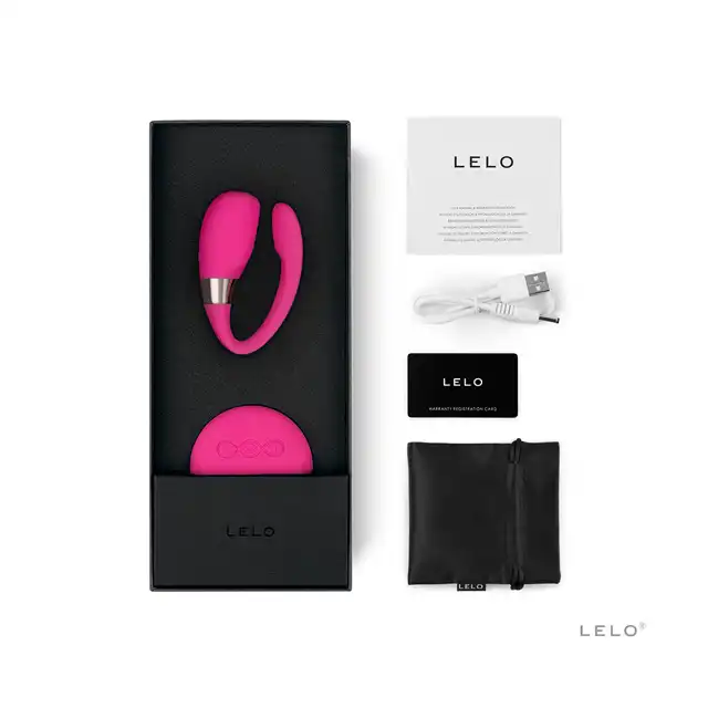 Lelo - Tiani 3 Cerise. Nowoczesny różowy wibrator dla par na pilota z technologią SenseMotion. Intuicyjne sterowanie i jeszcze więcej intensywnych doznań