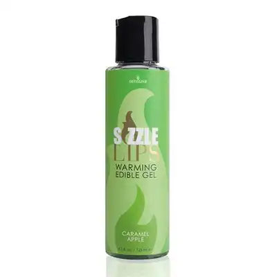Sensuva - Rozgrzewający żel do masażu jabłko w karmelu