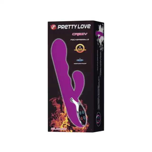 Pretty Love - Crazy. Nowoczesny wibrator z podgrzewaniem