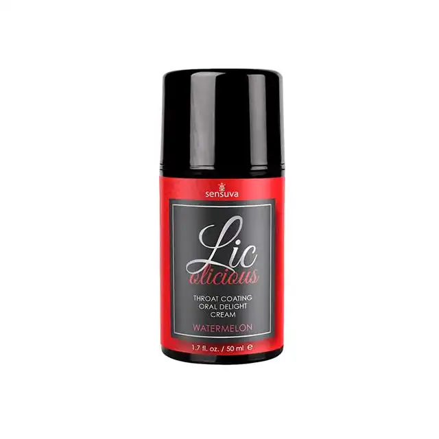 Sensuva - Lickolicious Watermelon. Krem do seksu oralnego Arbuz