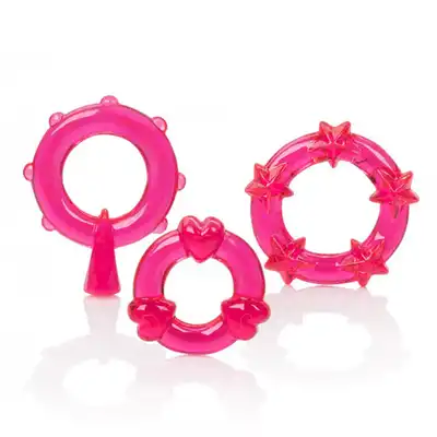 Calexotics - Magic C-Rings. Trzy elastyczne pierścienie