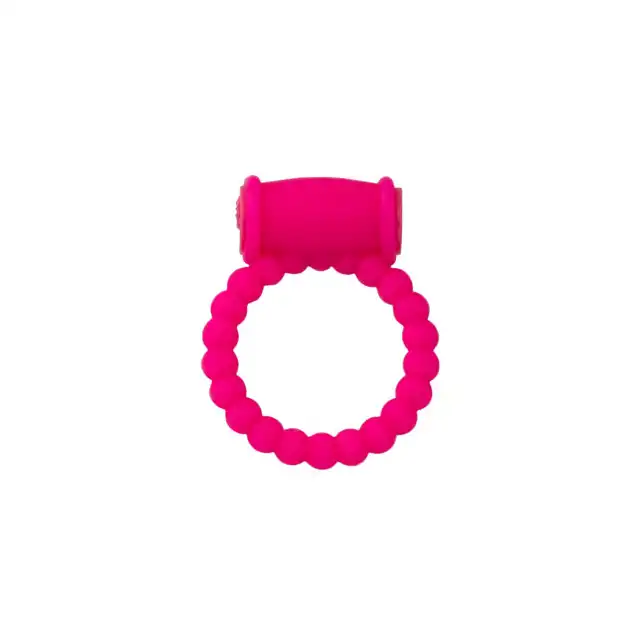A-Toys Pink Cock Ring. Silikonowy ring na penisa.