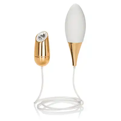 Jopen Callie - Vibr Mini Masssager White - Luksusowy masażer z kamieniem szlachetnym. Mega sale!