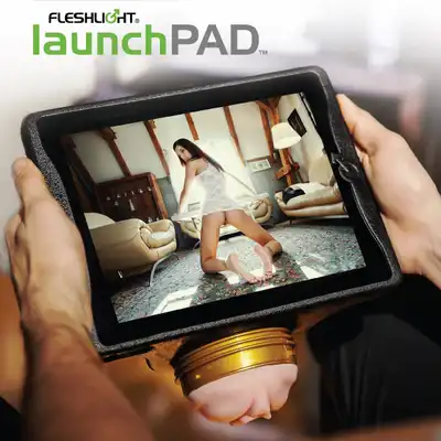 Fleshlight- statyw na iPad mocowany na masturbatorach Fleshlight. Mega sale 