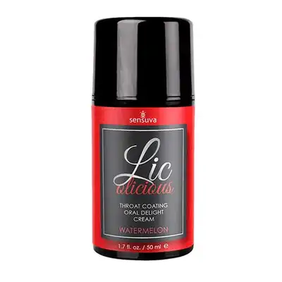 Sensuva - Lickolicious Watermelon. Krem do seksu oralnego Arbuz