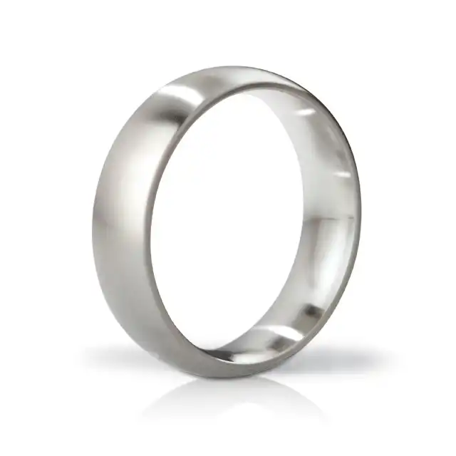 Mystim - His Ringness Eartk Polished 48 mm. Ring na penisa ze stali chirurgicznej
