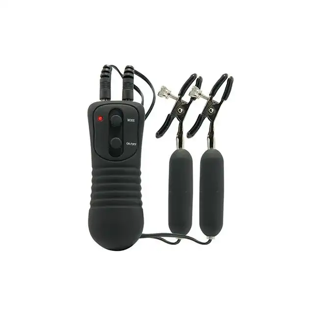 Fetish Fantasy - Vibrating Nipple Clamps. 10 Funkcji.