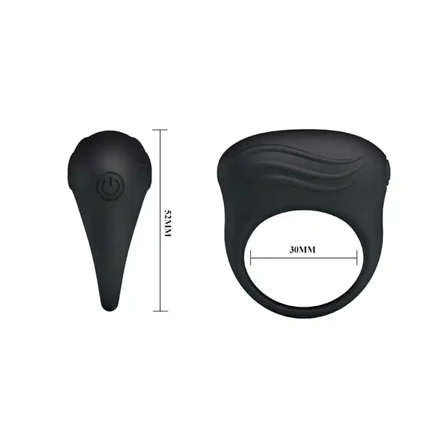 Pretty Love Bertram - Ring z wibracjami. 100% silikon
