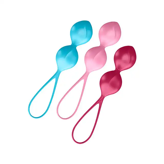 Satisfyer balls - Progresywne kulki gejszy z silikonu.