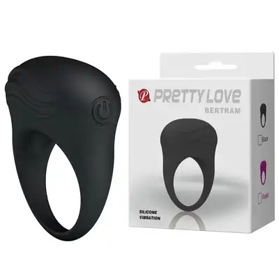 Pretty Love Bertram - Ring z wibracjami. 100% silikon