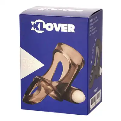 XLover - Cock Ring. Elastyczny pierścień z wibracjami.