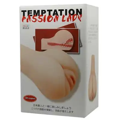 Baile - Temptation Passion Lady. Sztuczna pochwa 3D z wibracją!