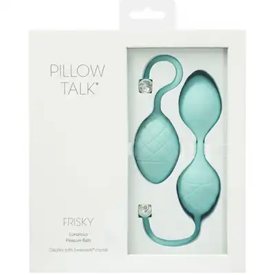 Pillow Talk - Frisky. Miętowe kulki gejszy. Kryształki Swarovskiego