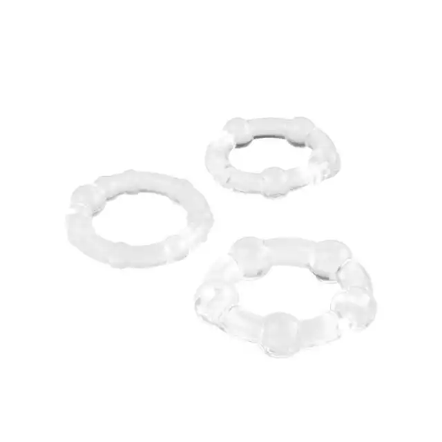 A-Toys - zestaw uniwersalnych ringów na penisa.