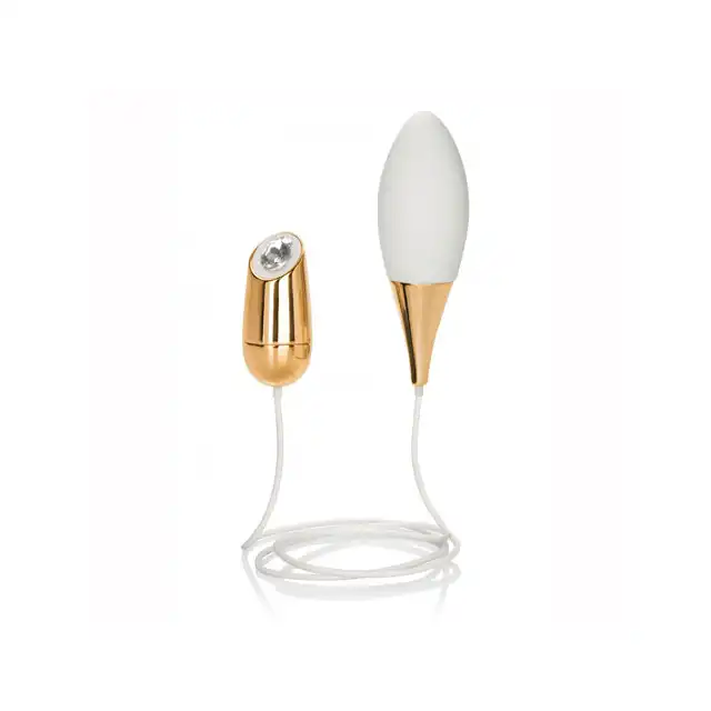 Jopen Callie - Vibr Mini Masssager White - Luksusowy masażer z kamieniem szlachetnym. Mega sale!