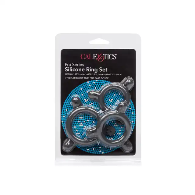 Calexotics Pro Series - Silicone Ring set. 3 pierścienie