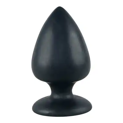 Black Velvets - Extra duży plug. Silicone Soft Touch