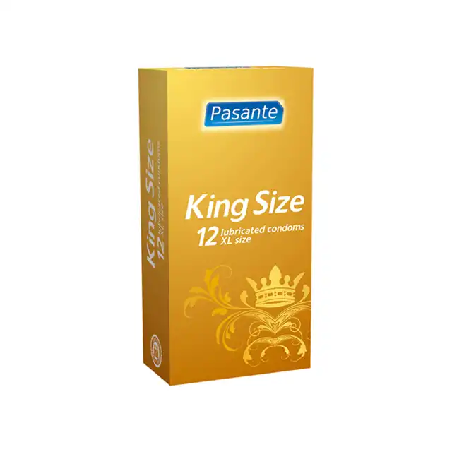 Pasante King Size condoms 12 pcs. Duże wygodne  prezerwatywy XXL
