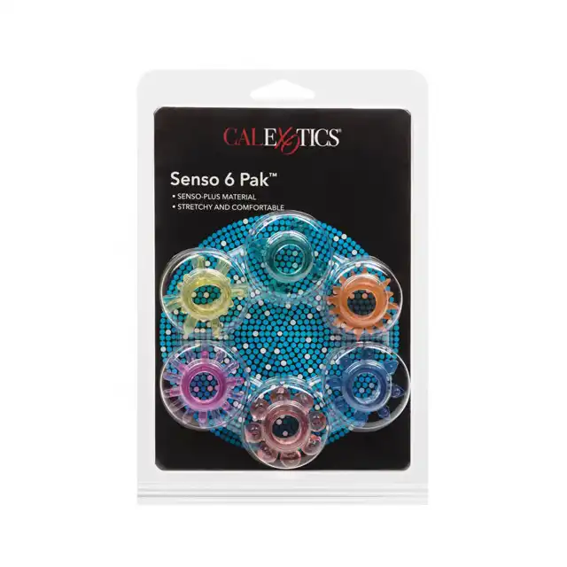 Calexotic - Senso 6 Pak. Kolorowe Ringi.