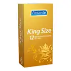 Pasante King Size condoms 12 pcs. Duże wygodne  prezerwatywy XXL