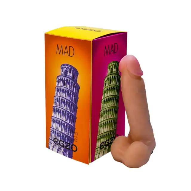 Ezgo - Mad. Tower Vibrator. Jakościowa cyberskóra.