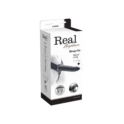 Real Rapture - Strap-on Natural Living z wibracjami.