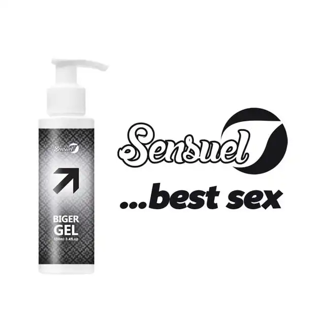Sensuel - Biger Gel super lubrykant wspomagający powiększenie penisa! Mega Oferta!