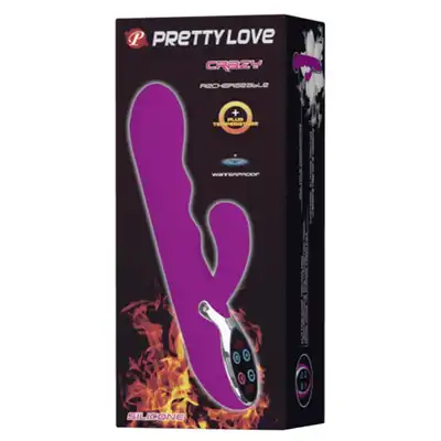 Pretty Love - Crazy. Nowoczesny wibrator z podgrzewaniem