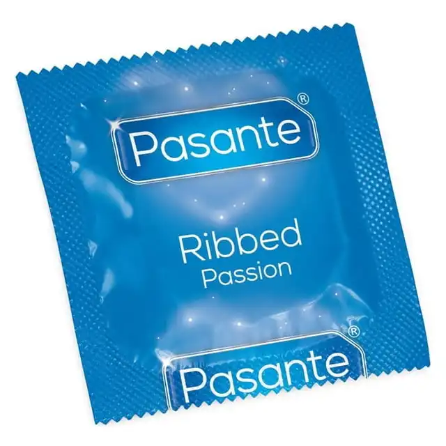 Pasante Ribbed Passion. Prążkowane. Zwiększona stymulacja. 1 szt. Bestseller!
