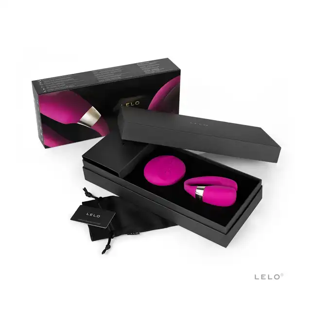 Lelo - Tiani 3 Cerise. Nowoczesny różowy wibrator dla par na pilota z technologią SenseMotion. Intuicyjne sterowanie i jeszcze więcej intensywnych doznań
