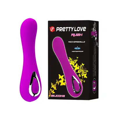 Pretty Love - Rush. Niewielki wibrator, eleganckie opakowanie.