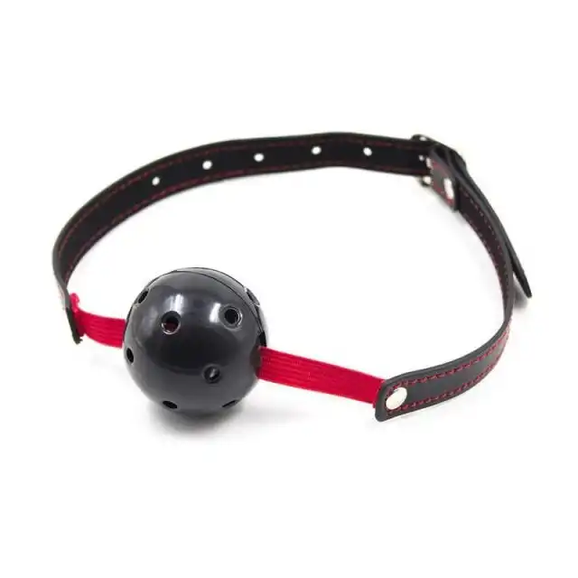 Toyz4Lovers - Breathable Ball Gag Strech. Knebel z Otworami i Gumką. Bestseller!