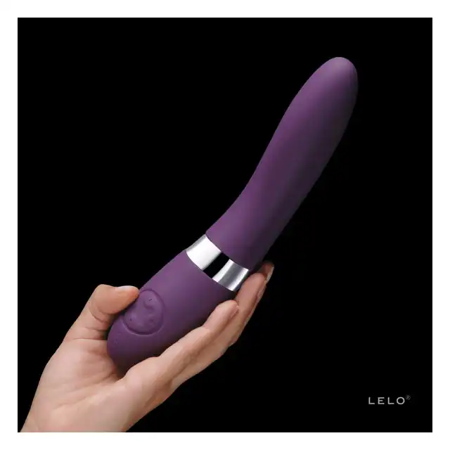 Lelo - Elise 2 Plum. Nowoczesny, ekskluzywny, fioletowy wibrator od renomowanej marki. Najwyższej klasy silikon i jeszcze intensywniejsze doznania 