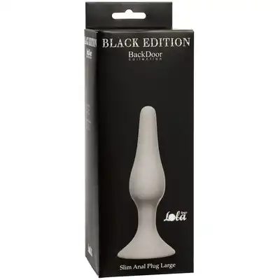 Lola Toys. Silikonowy korek analny, duży rozmiar.