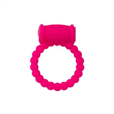 A-Toys Pink Cock Ring. Silikonowy ring na penisa.