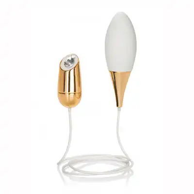 Jopen Callie - Vibr Mini Masssager White - Luksusowy masażer z kamieniem szlachetnym. Mega sale!