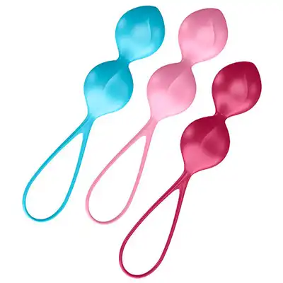 Satisfyer balls - Progresywne kulki gejszy z silikonu.