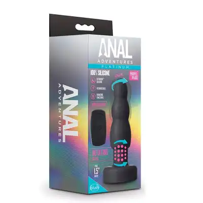 ANAL ADVENTURES PLATINUM PROPEL PLUG