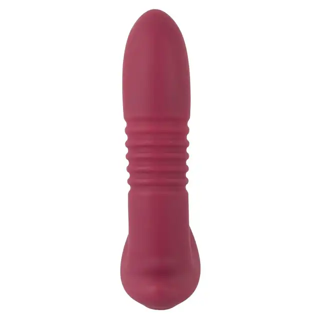 Javida - RC Hands-free Vibrator. Podwójny wibrator dopochwowy i łechtaczkowy. Funkcja posuwu, obrotowe kulki i wibracje dla wyjątkowych doznań, sterowanie pilotem