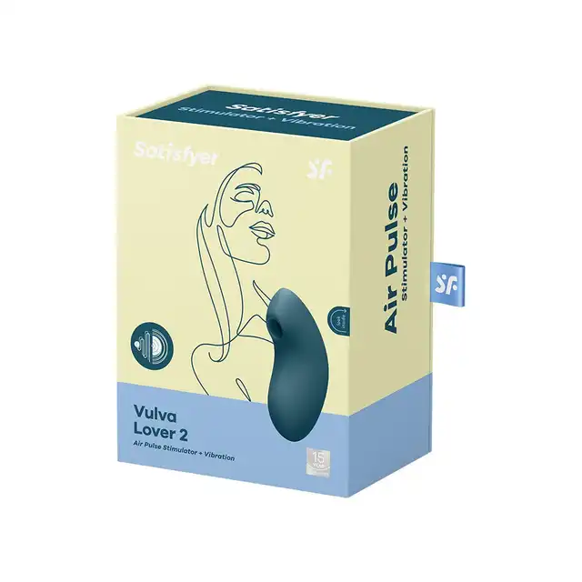 Satisfyer - Vulva Lover 2 - pulsacyjny wibrator w morskim kolorze. Idealna stymulacja łechtaczki