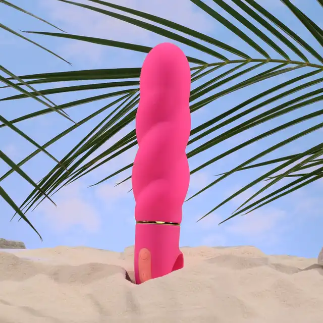 Aria - Amazing AF Fuchsia USB. Różowy wibrator o energetycznym kolorze i szalonym kształcie. Mega poziom stymulacji. 