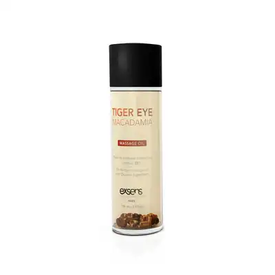 EXSENS ORGANIC MASSAGE OIL TIGER EYE MACADAMIA  100ML