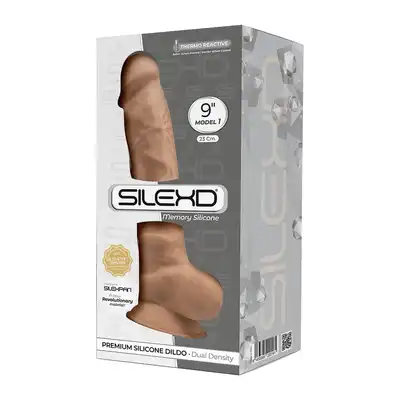 SilexD -Premium Silicone Dildo 24 cm. Realistyczne, termoreaktywne dildo o podwójnej gęstości. Naturalistyczne, odlotowe doznania!