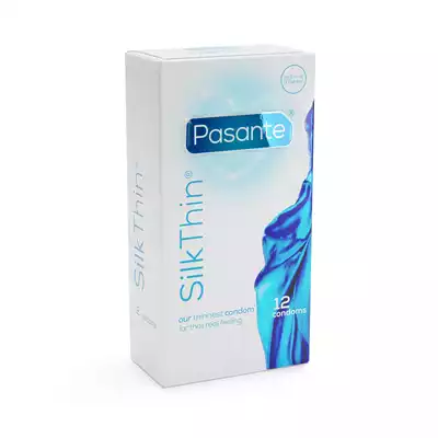 Pasante - Thin Silk 12 szt. Ultra cienkie Pasante o zaledwie 40-45 mikronów grubości. Naturalne doznania. 