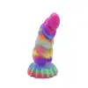 Kiotos - Monstar Dildo Beast 60 Glow - świecące dildo bestii. Rozświetl atmosferę w swojej sypialni