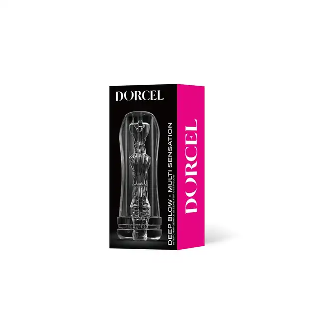 Dorcel - Deep Blow Multi Sleeve - przezroczysty rękaw do masturbatora. Niesamowita dawka przyjemności