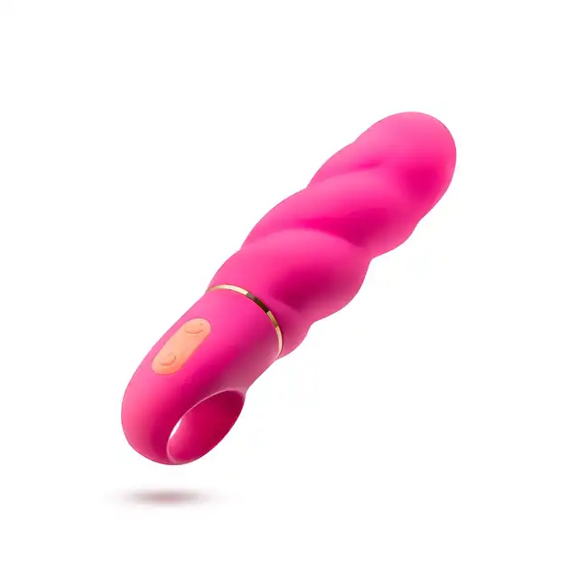 Aria - Amazing AF Fuchsia USB. Różowy wibrator o energetycznym kolorze i szalonym kształcie. Mega poziom stymulacji. 