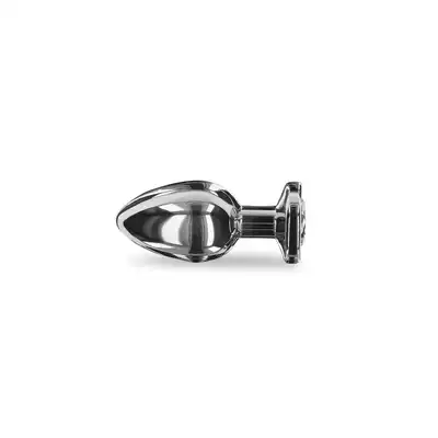 Weighted Steel Butt Plug - S Silver