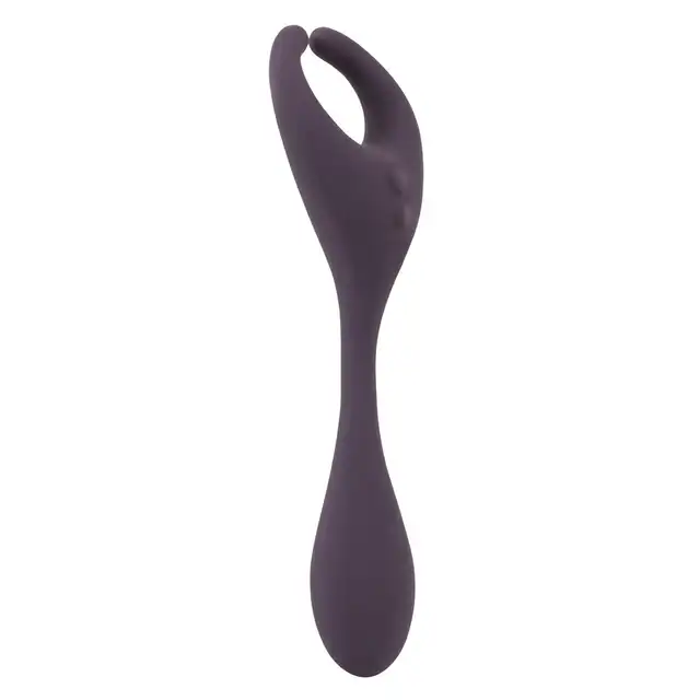 Couples Choice - Remote Controlled Couple`s Vibrator - niezwykle elastyczny wibrator dla Par. Wewnętrzna i zewnętrzna stymulacja 