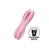 Satisfyer - Threesome 1 pink - nowoczesny wibrator z trzema ramionami. Kierunkowa stymulacja łechtaczki i warg sromowych